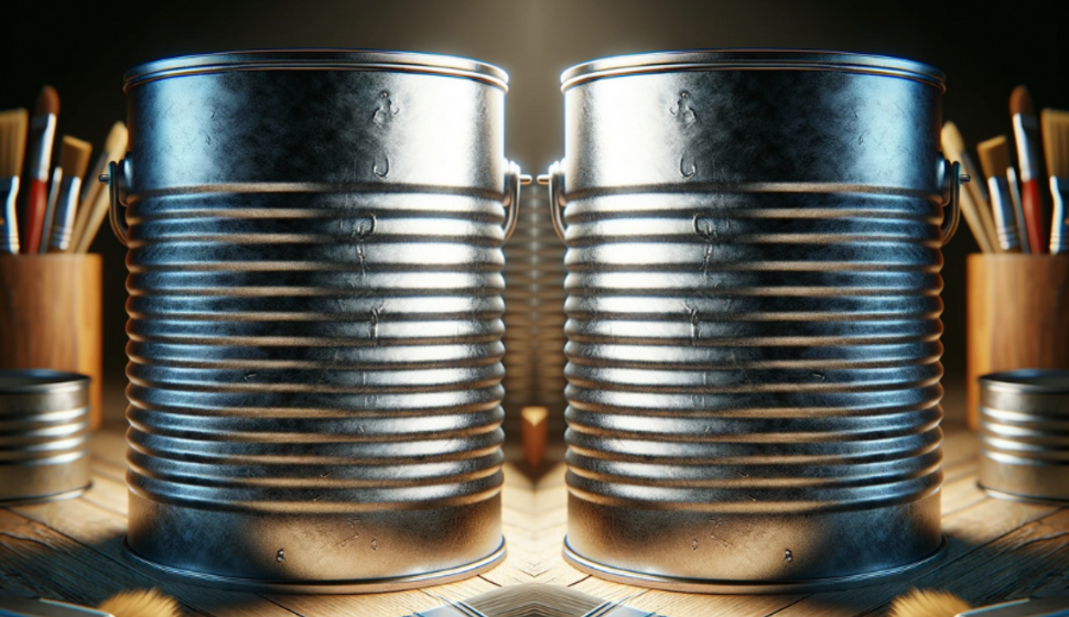 Các loại vỏ thùng sơn sắt có trên thị trường hiện nay