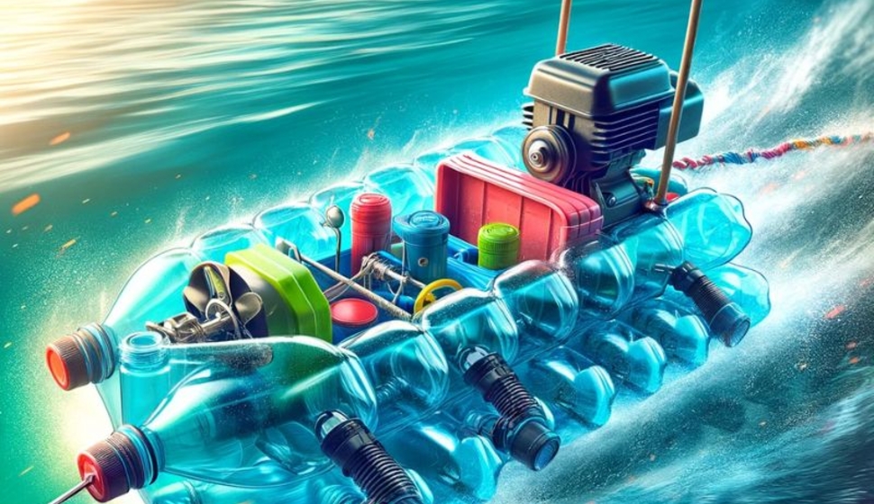 Hướng dẫn cách làm thuyền bằng vỏ chai nhựa