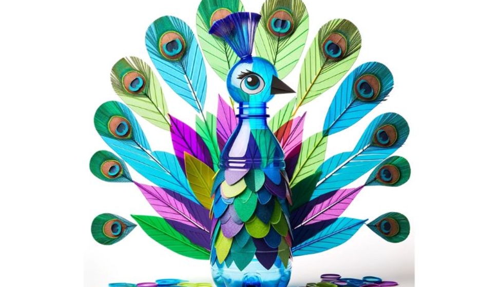 Sáng tạo với cách làm con vật từ vỏ chai nhựa