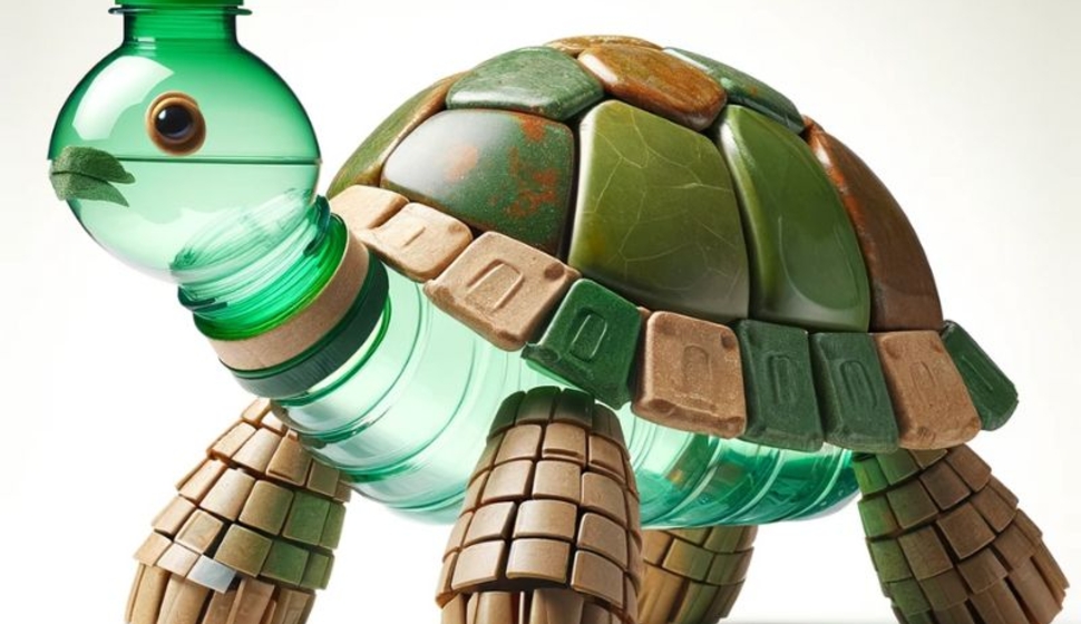 Ý tưởng độc đáo sáng tạo với vỏ chai nhựa