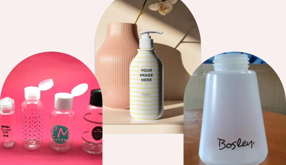 Thiết kế chai lọ mỹ phẩm đẹp hút khách hàng