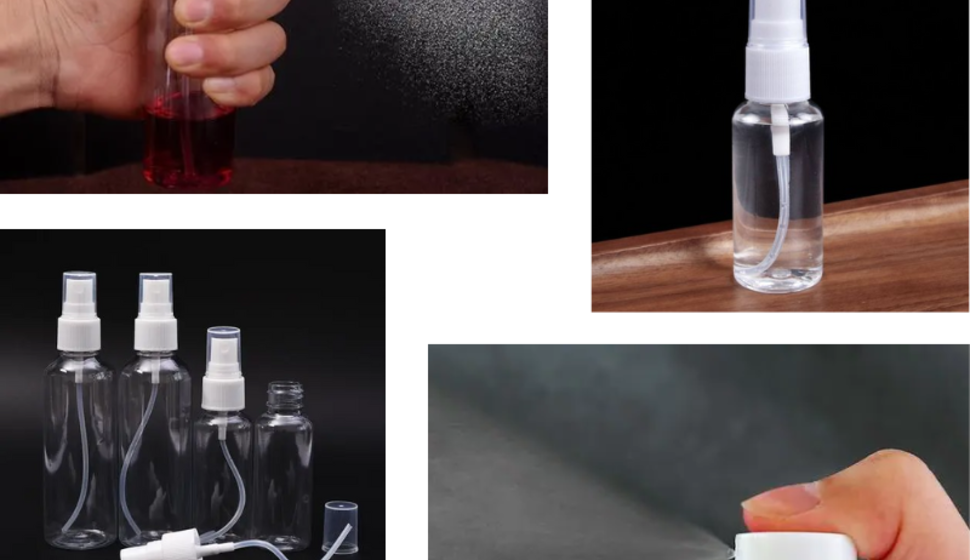 Nên sử dụng lọ thủy tinh chiết mỹ phẩm vòi xịt hay lọ nhựa chiết mỹ phẩm