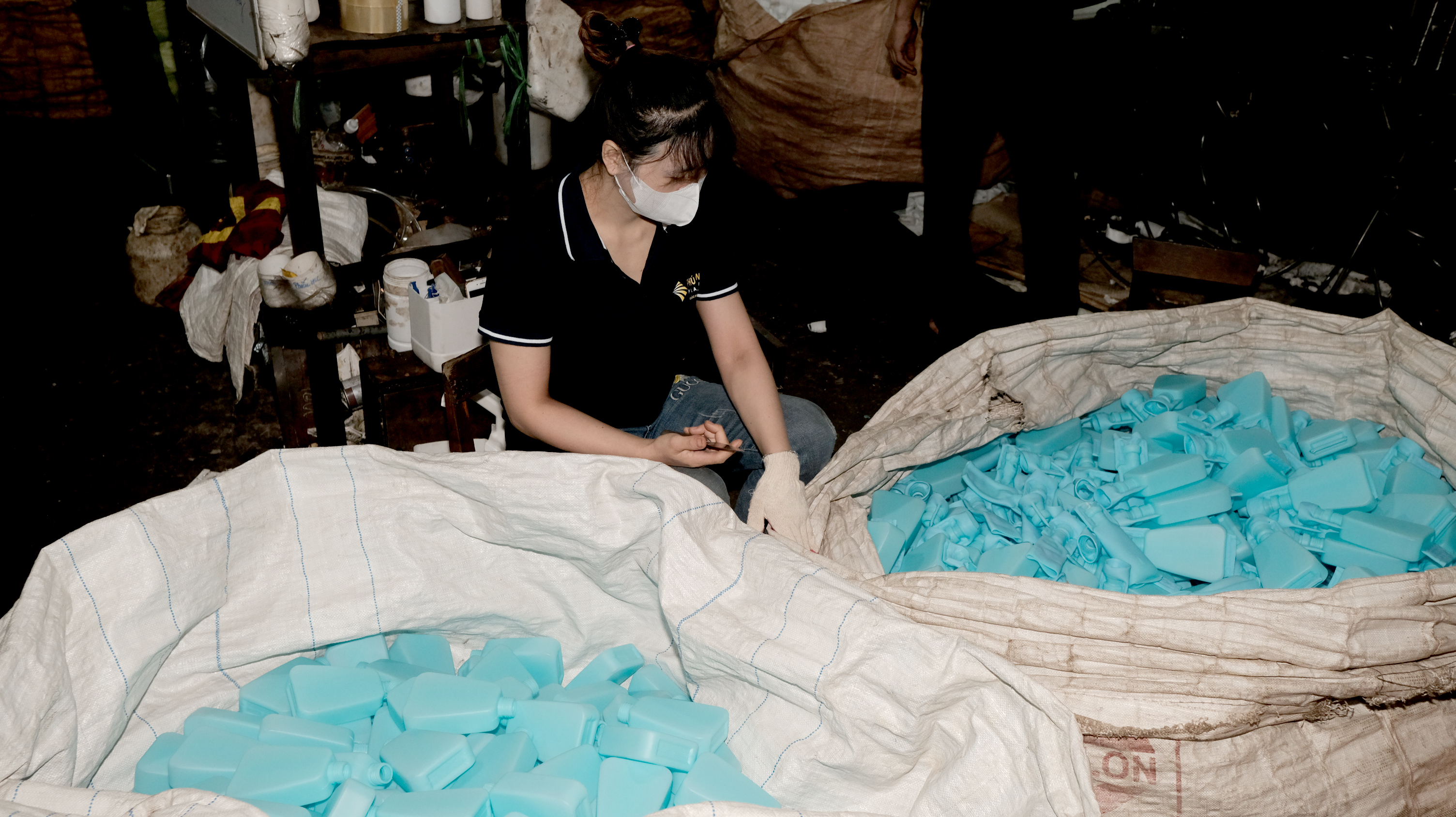 vỏ chai xịt phun sương nhựa