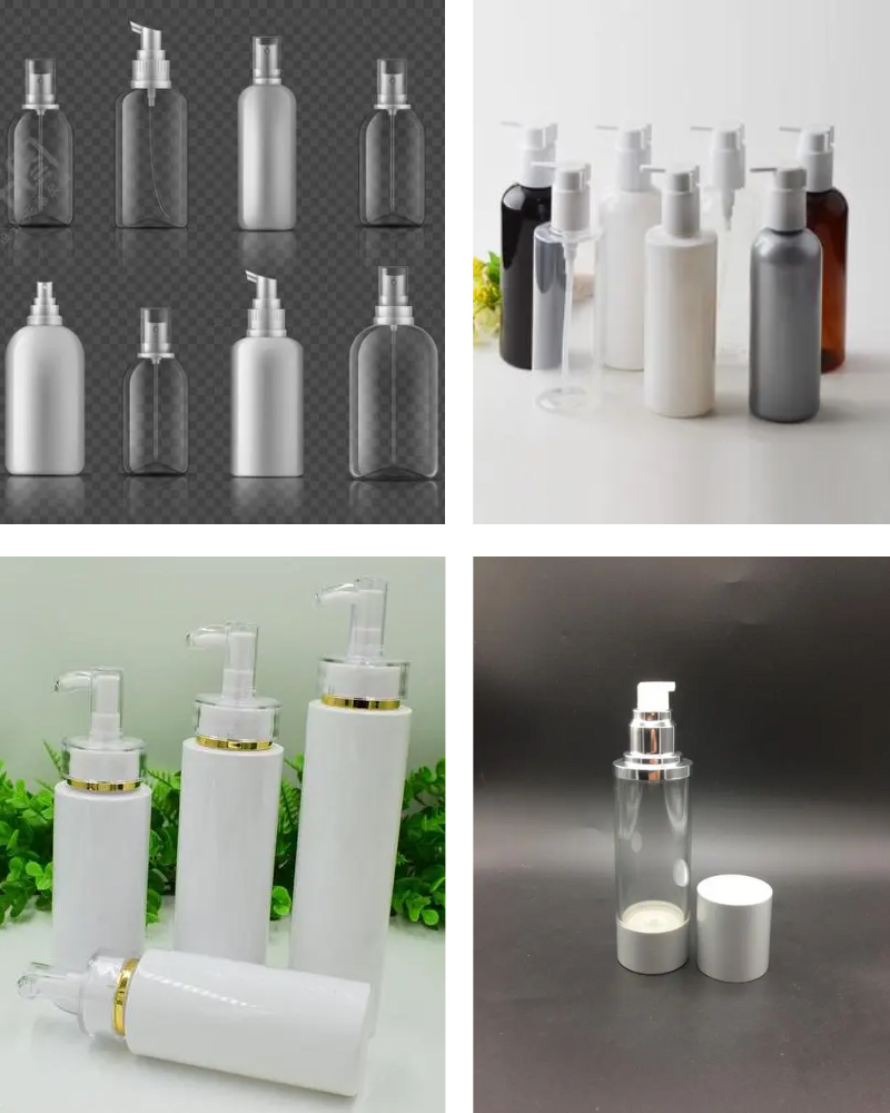 chai chiết mỹ phẩm dạng vòi