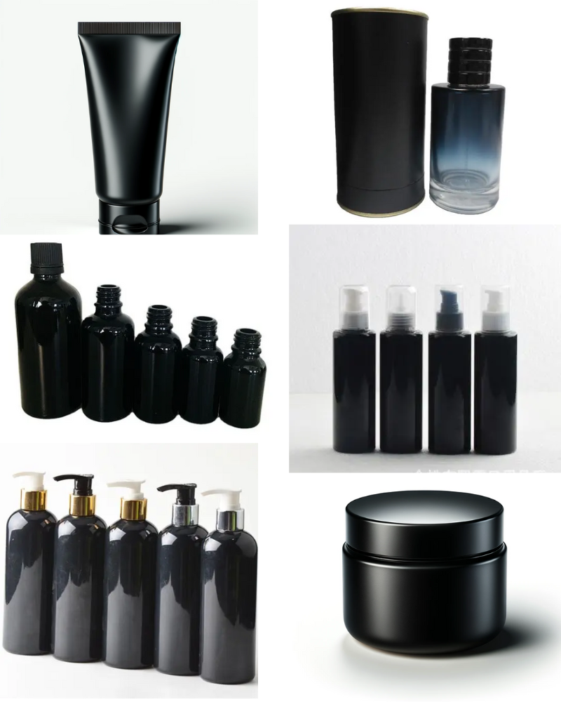 bán lọ đựng mỹ phẩm màu đen