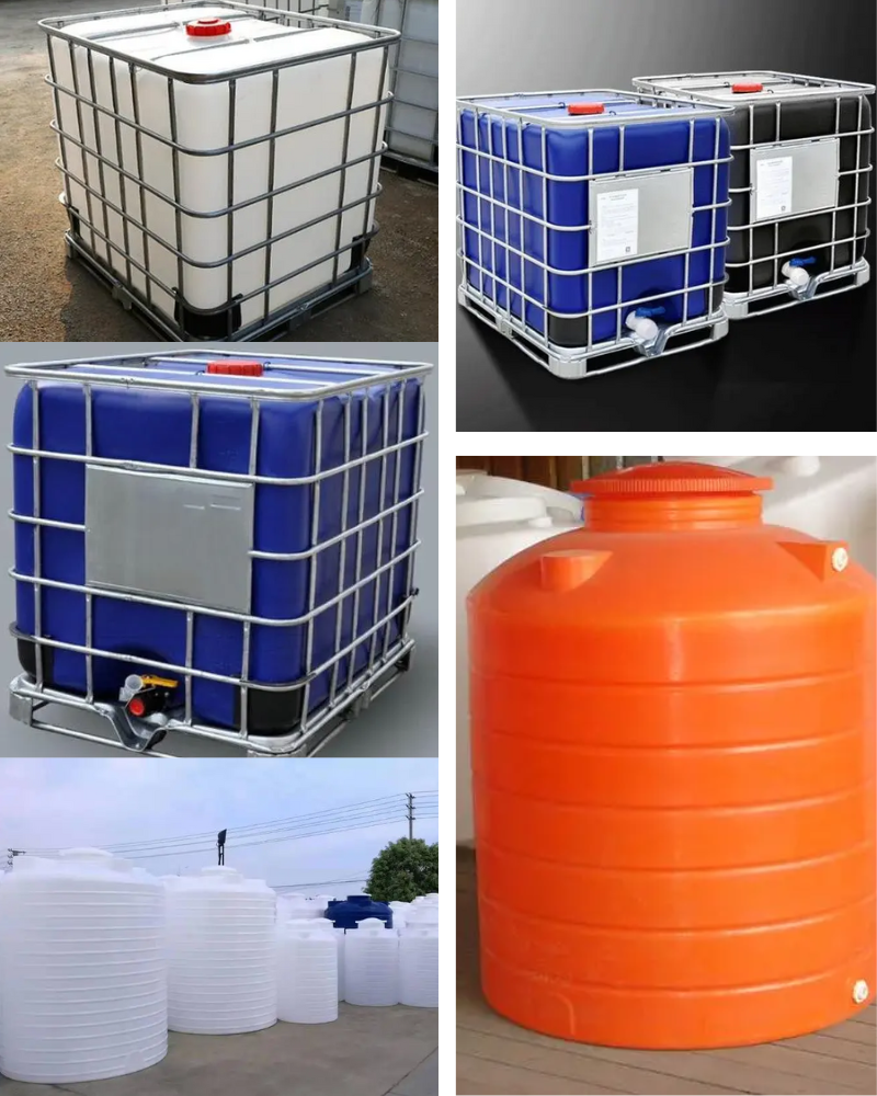 thùng nhựa đựng hóa chất 1000 lít